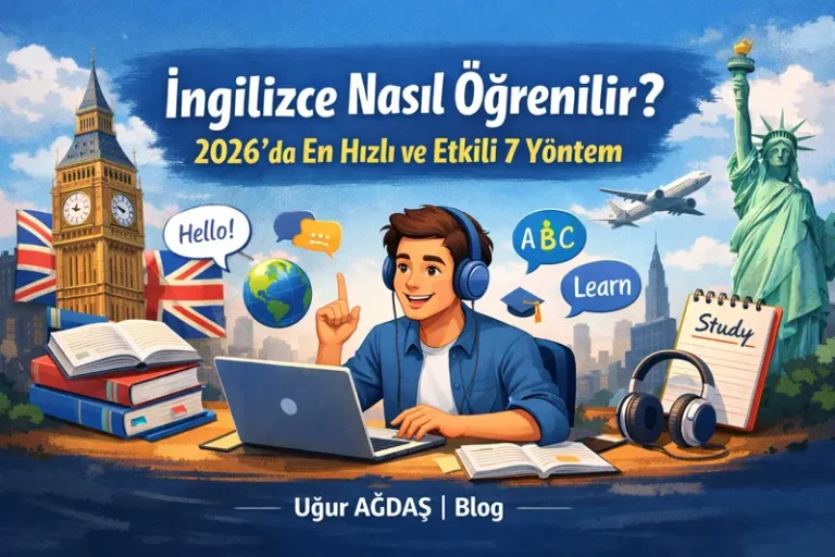 Yapay Zeka Çağında İngilizce Öğrenimi: 2026 Yılında Dil Bariyerlerini Aşmanın En Hızlı Yolları